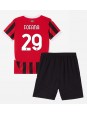 AC Milan Youssouf Fofana #29 Replika Hemmakläder Barn 2024-25 Kortärmad (+ byxor)
